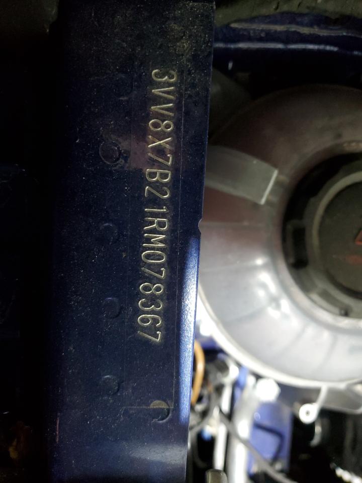 2024 Volkswagen Taos S VIN: 3VV8X7B21RM078367 Lot: 57054075