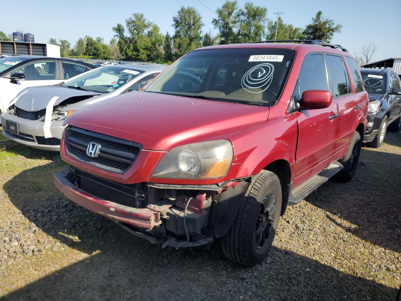 2004 Honda Pilot Exl na sprzedaż w Portland, OR - Front End