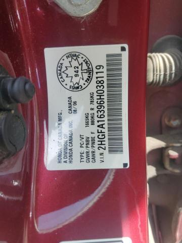 2006 HONDA CIVIC DX VP