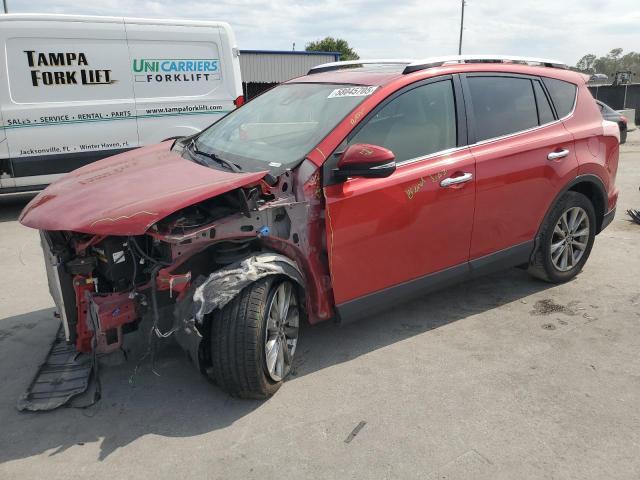  TOYOTA RAV4 2016 Красный