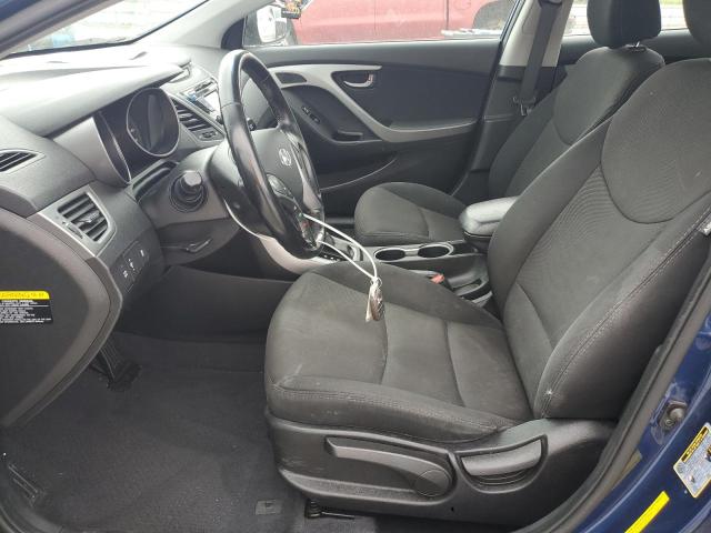 Sedans HYUNDAI ELANTRA 2016 Granatowy