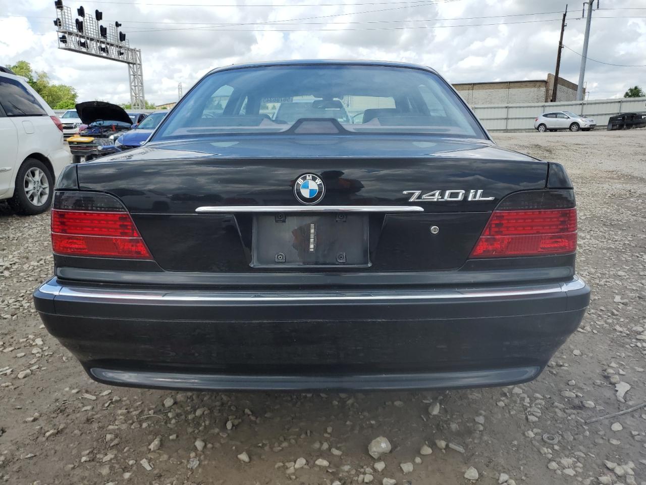 2000 BMW 740 Il VIN: WBAGH8345YDP12753 Lot: 56786345