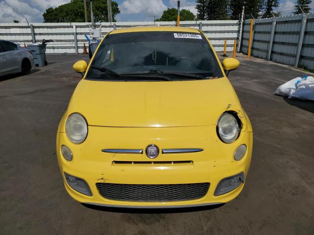 Hatchbacks FIAT 500 2012 Żółty