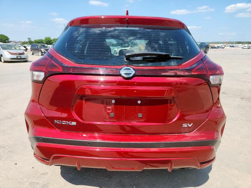  NISSAN KICKS 2021 Красный
