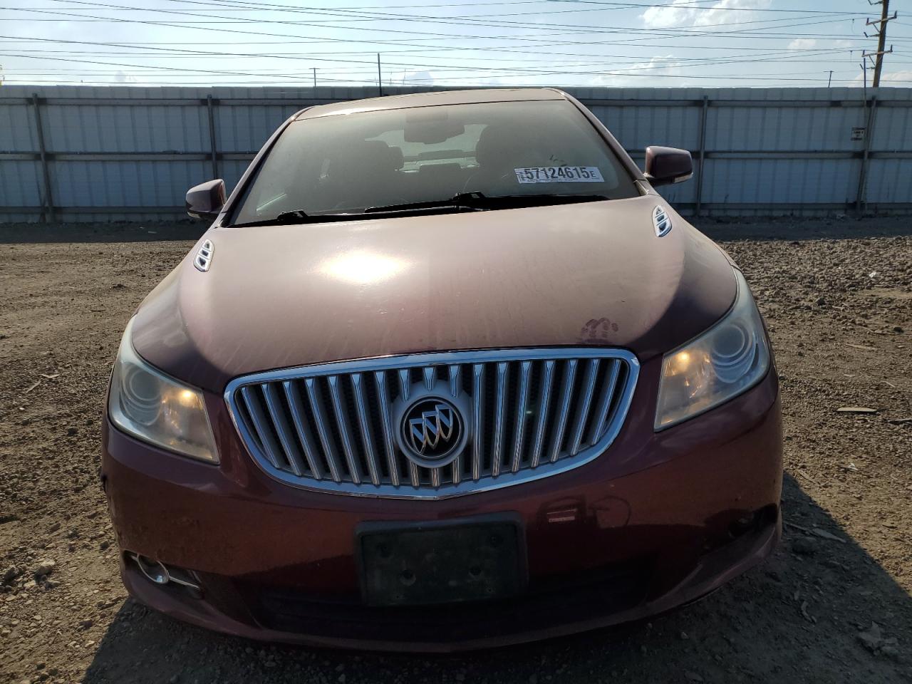 2010 Buick Lacrosse Cxl VIN: 1G4GC5EG3AF220235 Lot: 57124615