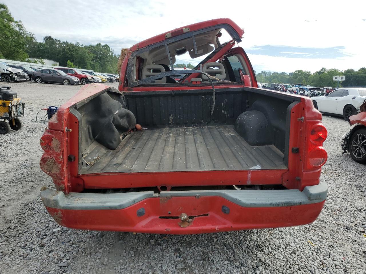 2006 Dodge Dakota Quad Laramie VIN: 1D7HE58K46S544267 Lot: 55585165