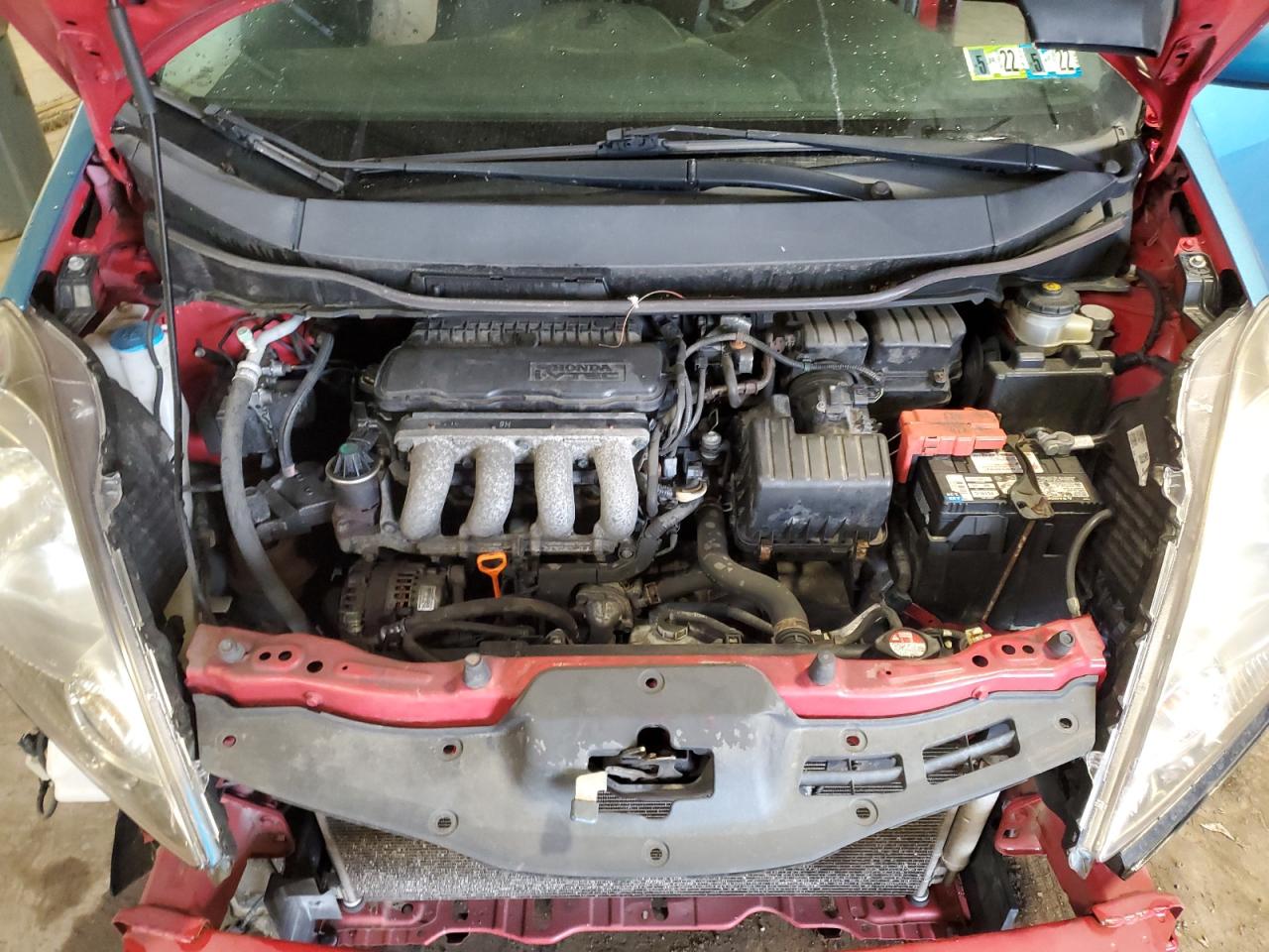 2010 Honda Fit Sport VIN: JHMGE8G46AS006834 Lot: 58481645
