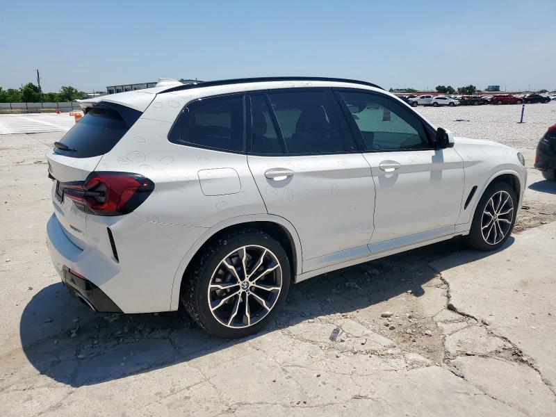 BMW X3 2022 Белы