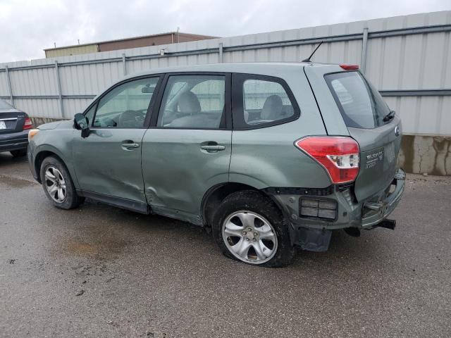  SUBARU FORESTER 2014 Green
