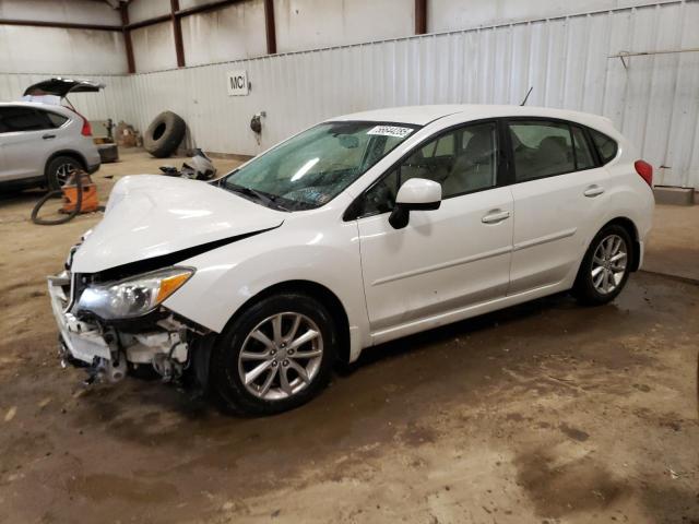  SUBARU IMPREZA 2013 Белый