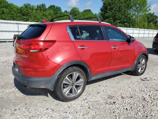  KIA SPORTAGE 2014 Czerwony
