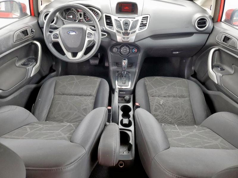 Hatchbacks FORD FIESTA 2012 Red