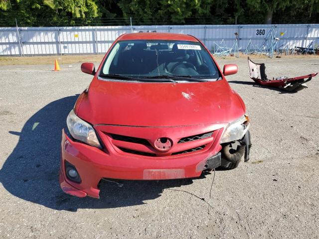  TOYOTA COROLLA 2012 Red