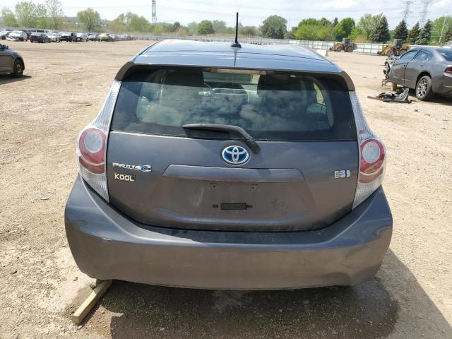  TOYOTA PRIUS 2012 Szary