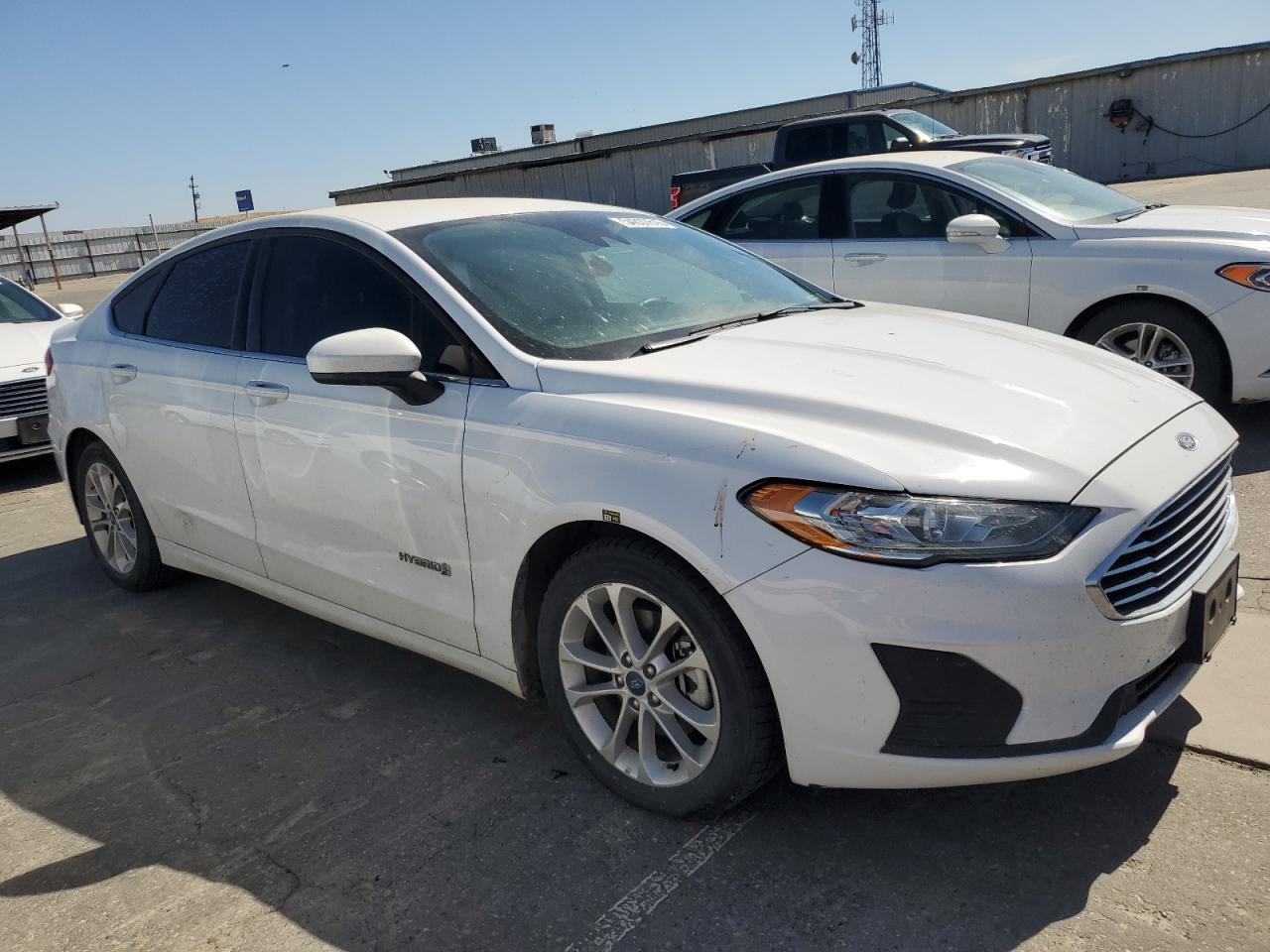 2019 Ford Fusion Se VIN: 3FA6P0LU0KR124895 Lot: 54037615