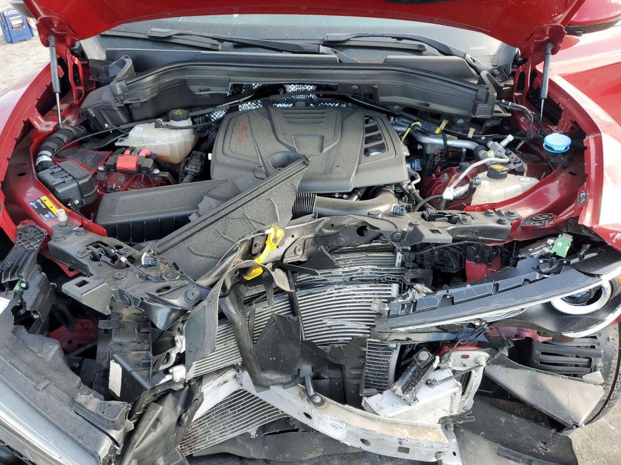 2023 Alfa Romeo Stelvio Ti VIN: ZASPAKBN2P7D65711 Lot: 55311535