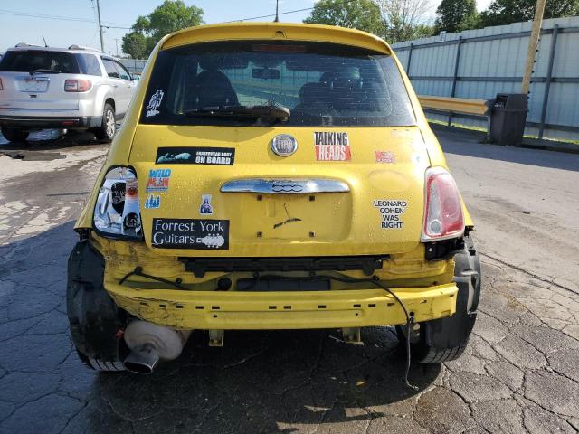  FIAT 500 2012 Żółty