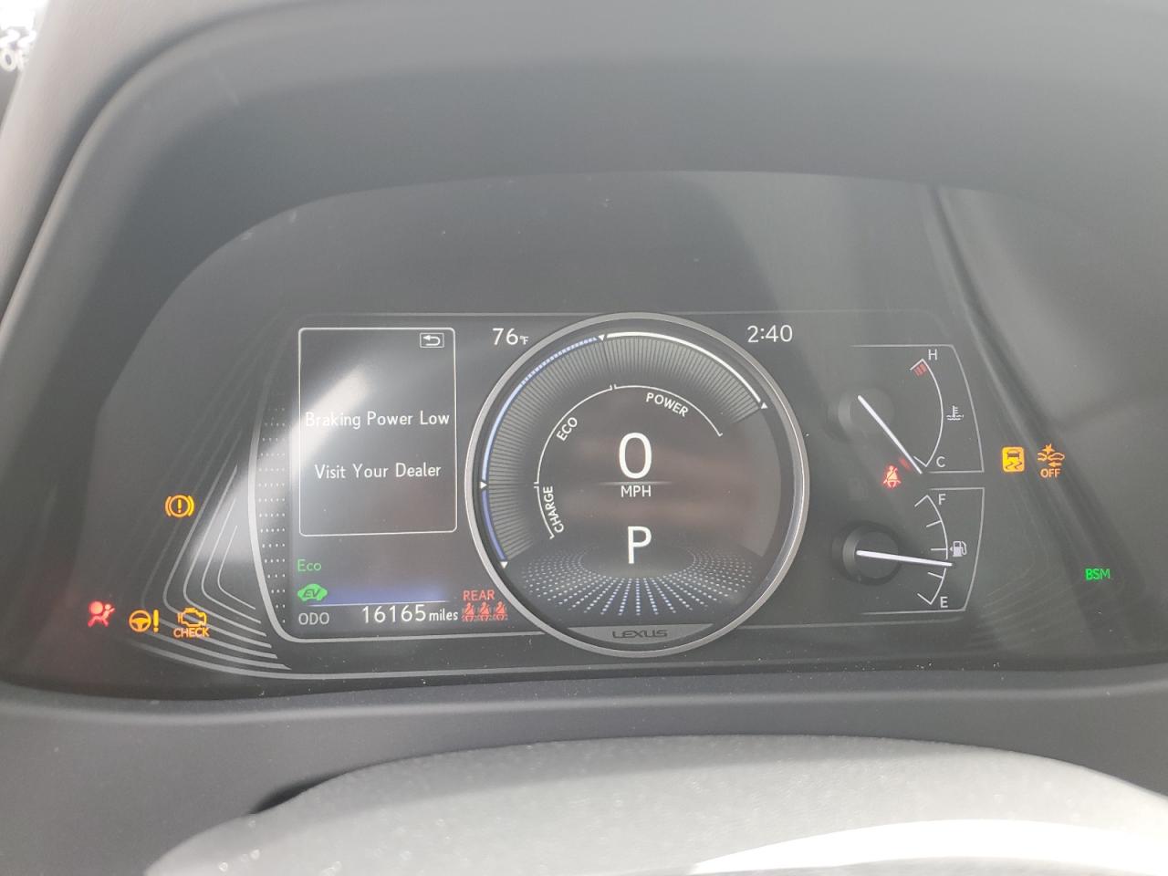 2021 Lexus Ux 250H VIN: JTHP9JBH6M2037544 Lot: 58348695