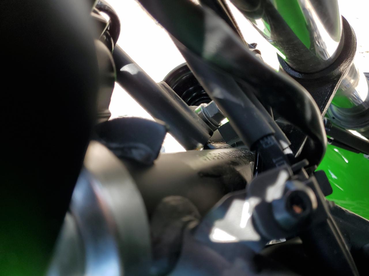2025 Kawasaki Ex500 A VIN: ML5EXGJ17SDA55040 Lot: 56592955