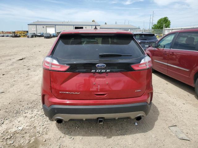  FORD EDGE 2021 Czerwony