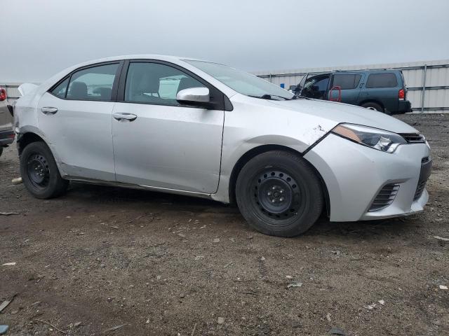  TOYOTA COROLLA 2016 Серебристый