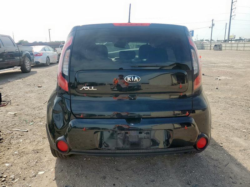  KIA SOUL 2016 Чорний