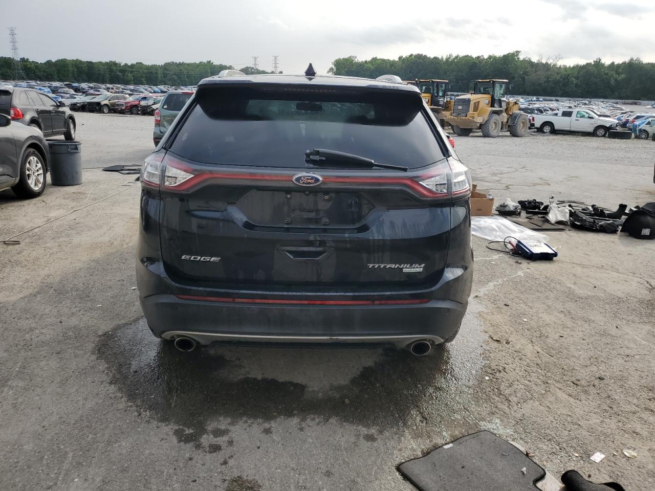 2018 Ford Edge Titanium VIN: 2FMPK3K99JBC06256 Lot: 55291475