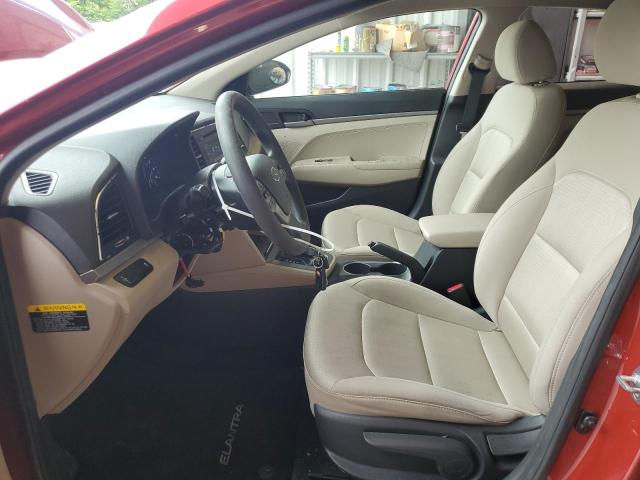  HYUNDAI ELANTRA 2017 Красный
