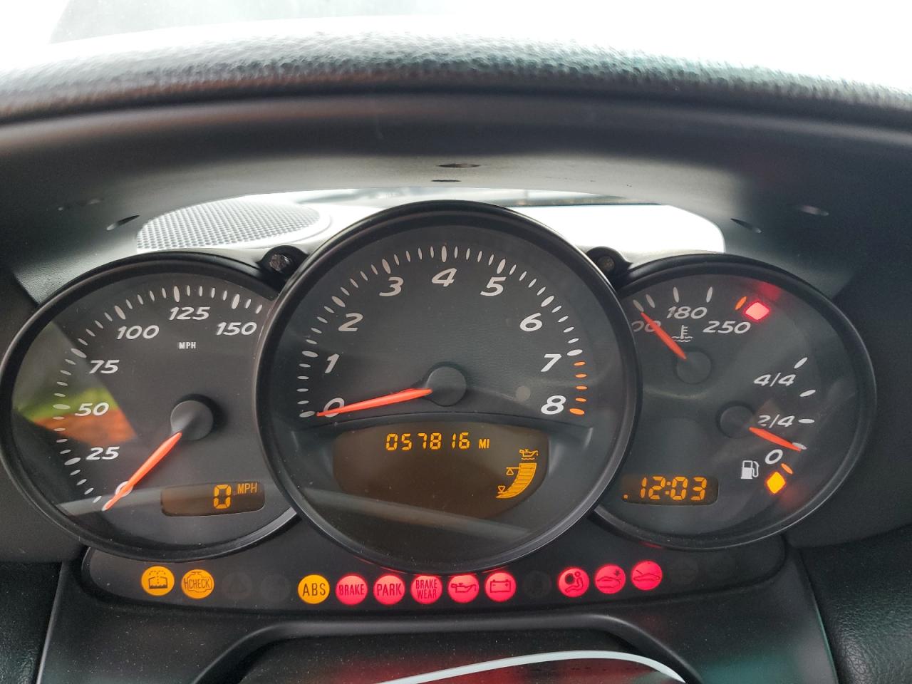 2003 Porsche Boxster VIN: WP0CA29873U621327 Lot: 56297205