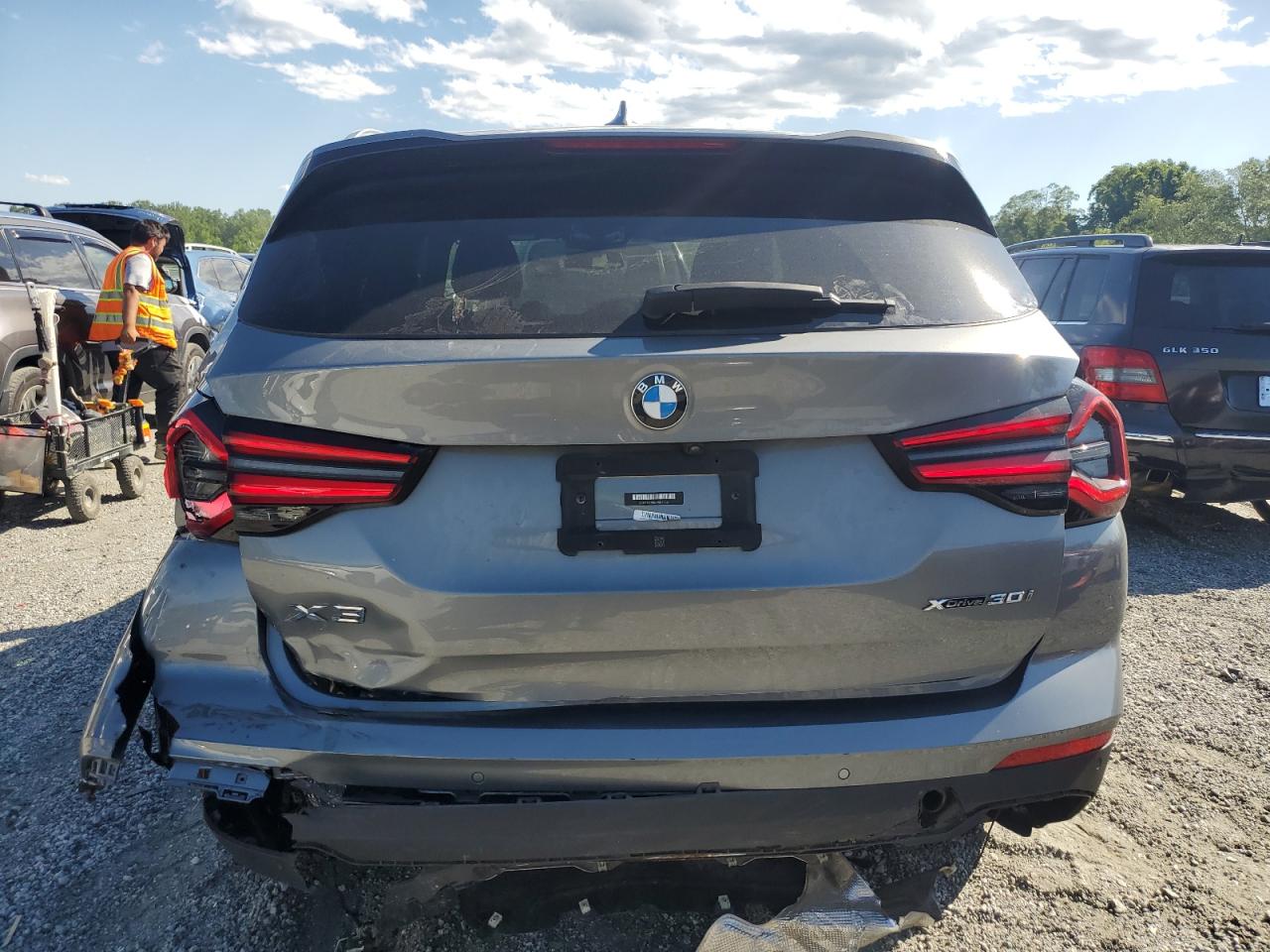 2023 BMW X3 xDrive30I VIN: 5UX53DP00P9R76861 Lot: 57352035