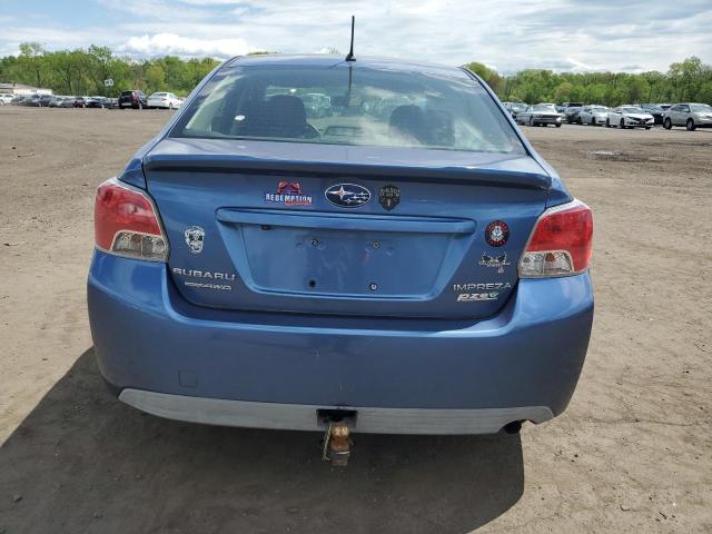 Sedans SUBARU IMPREZA 2015 Granatowy