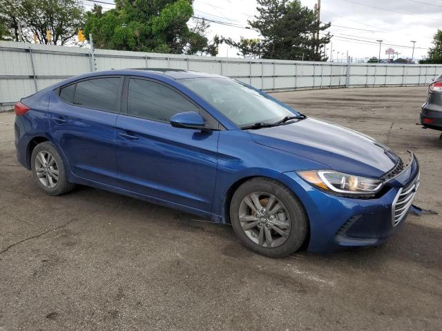  HYUNDAI ELANTRA 2018 Синий