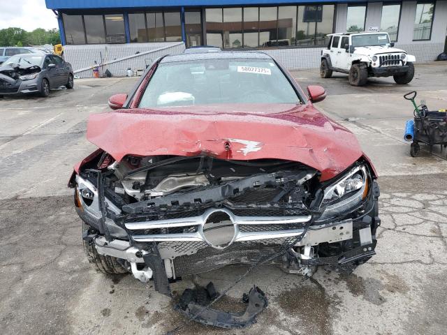  MERCEDES-BENZ C-CLASS 2016 Красный