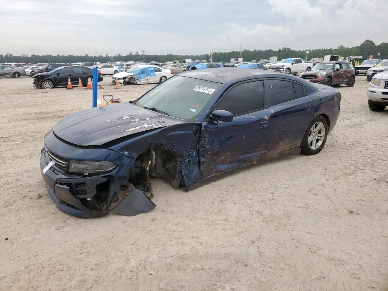 2015 Dodge Charger Se for Sale in Houston, TX - Side