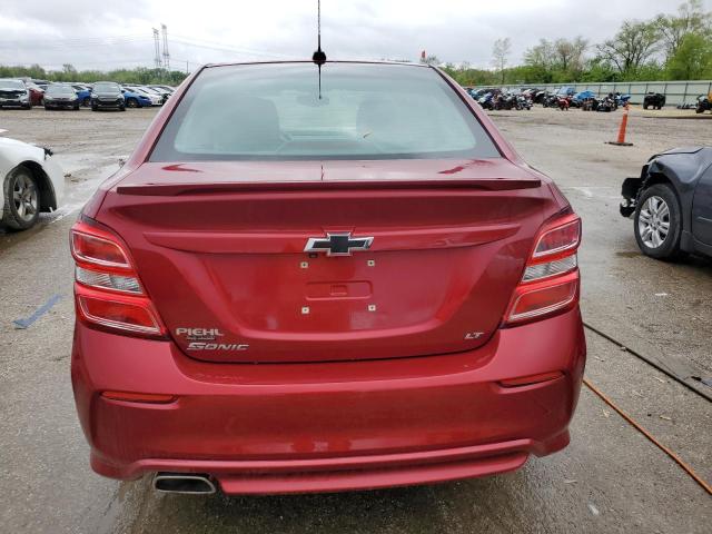  CHEVROLET SONIC 2018 Maroon