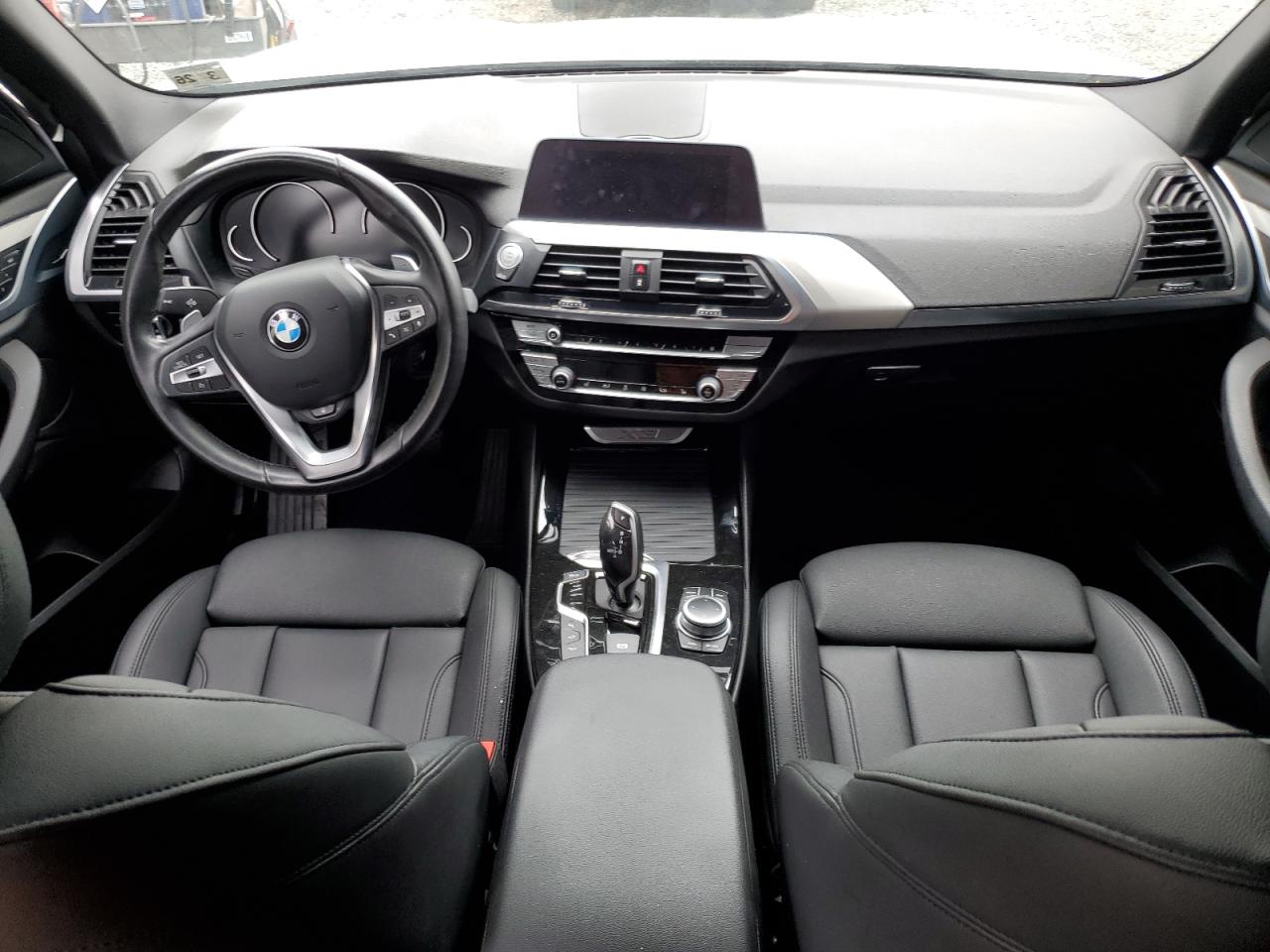 2021 BMW X3 xDrive30I VIN: 5UXTY5C09M9F20702 Lot: 54984375