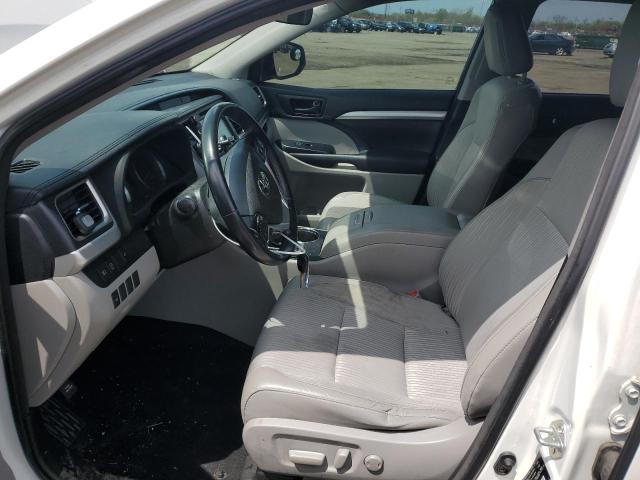  TOYOTA HIGHLANDER 2018 Белый