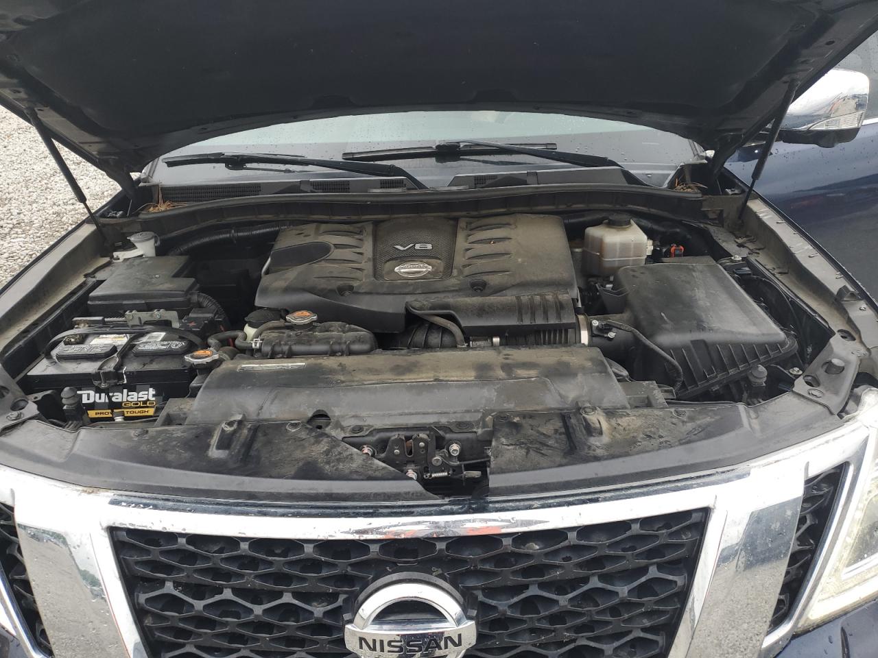 2017 Nissan Armada Sv VIN: JN8AY2ND6H9002884 Lot: 55763885