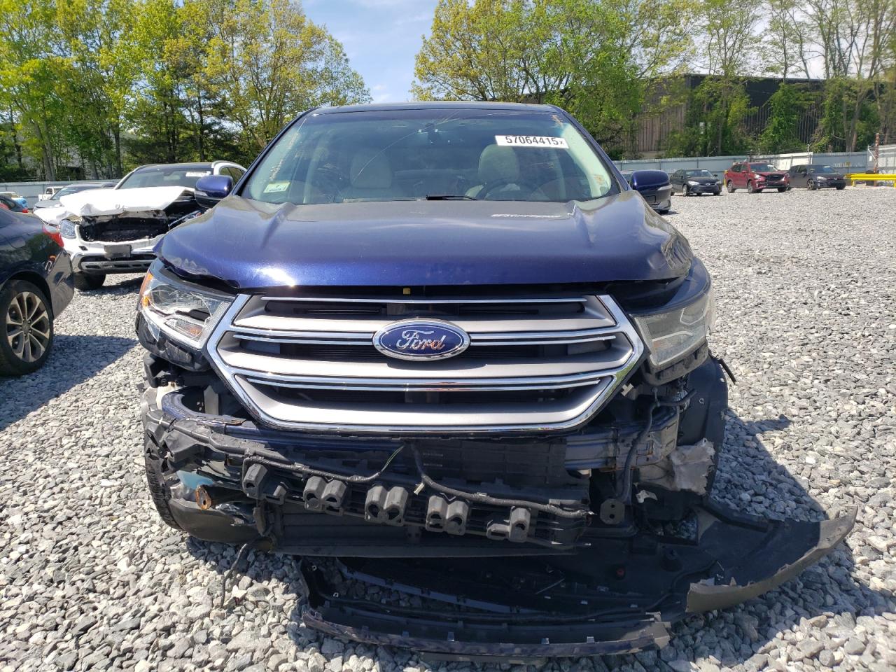 2016 Ford Edge Titanium VIN: 2FMPK4K99GBB69692 Lot: 57064415