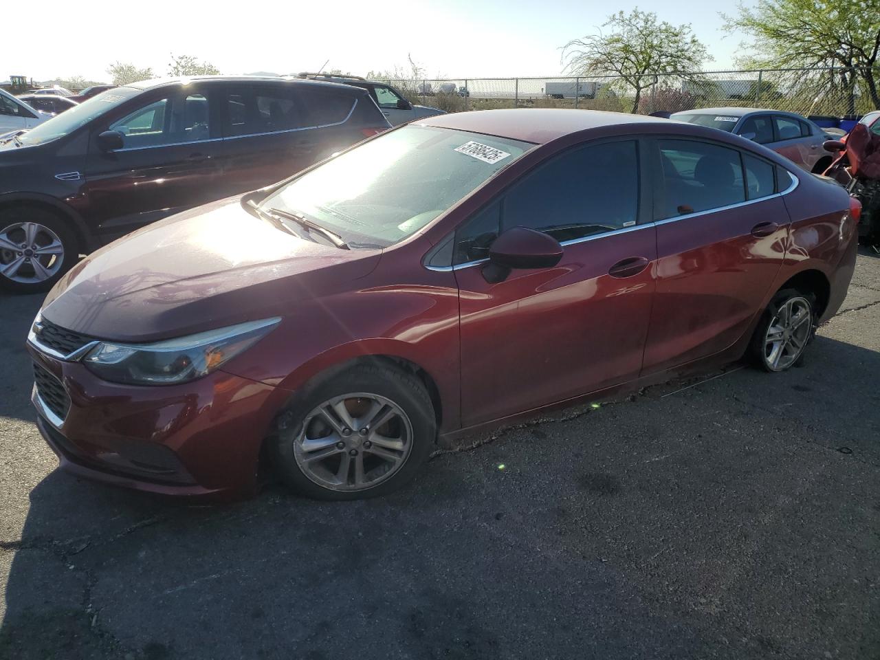 2016 Chevrolet Cruze Lt იყიდება North Las Vegas-ში, NV - Undercarriage