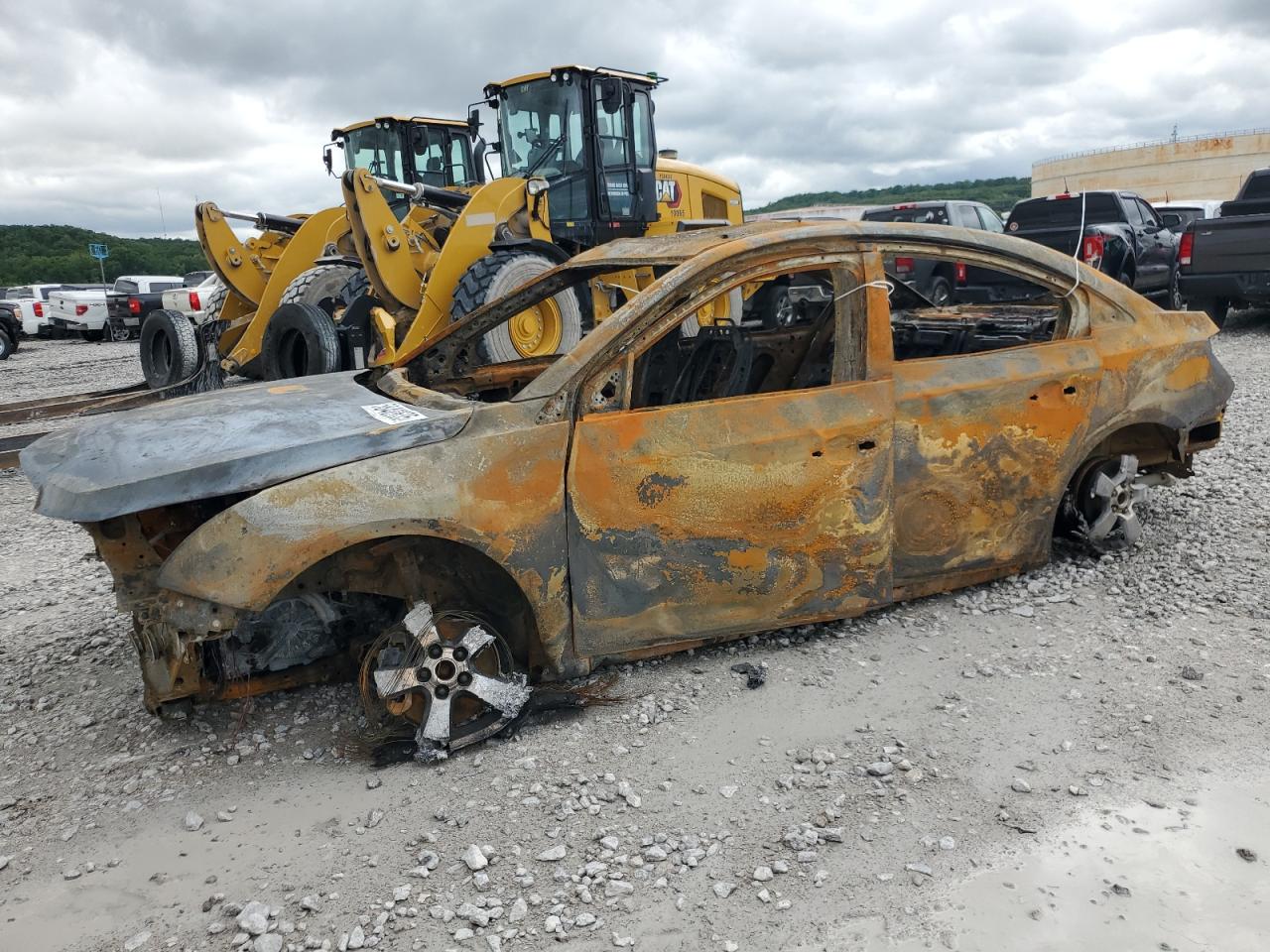 2014 Chevrolet Cruze Lt na sprzedaż w Tulsa, OK - Burn