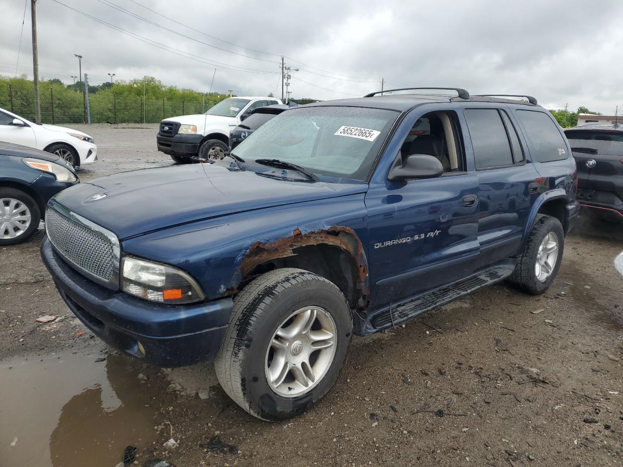 2001 Dodge Durango на продаже в Indianapolis, IN - Mechanical