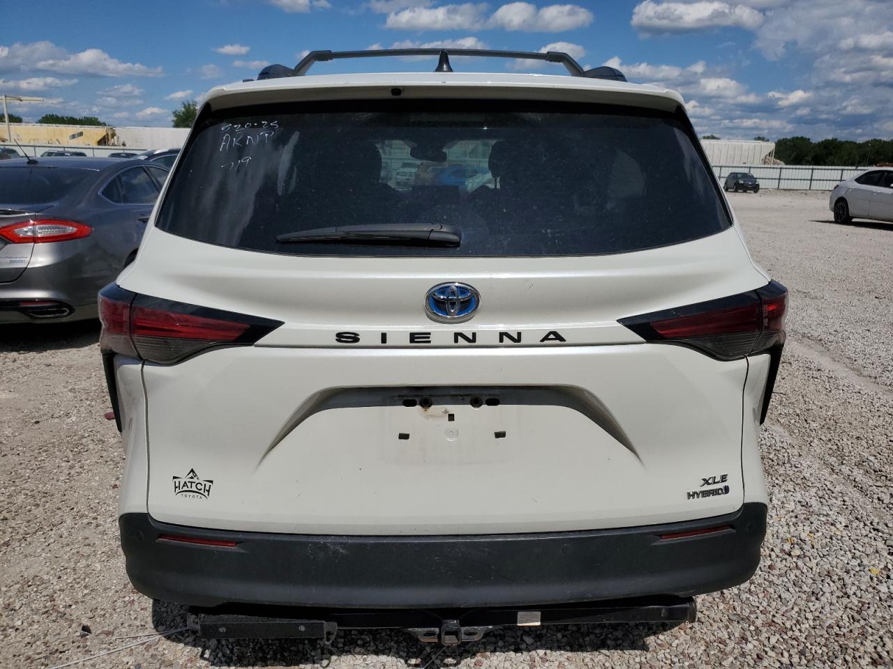 2021 Toyota Sienna Xle VIN: 5TDJRKECXMS062260 Lot: 58022805