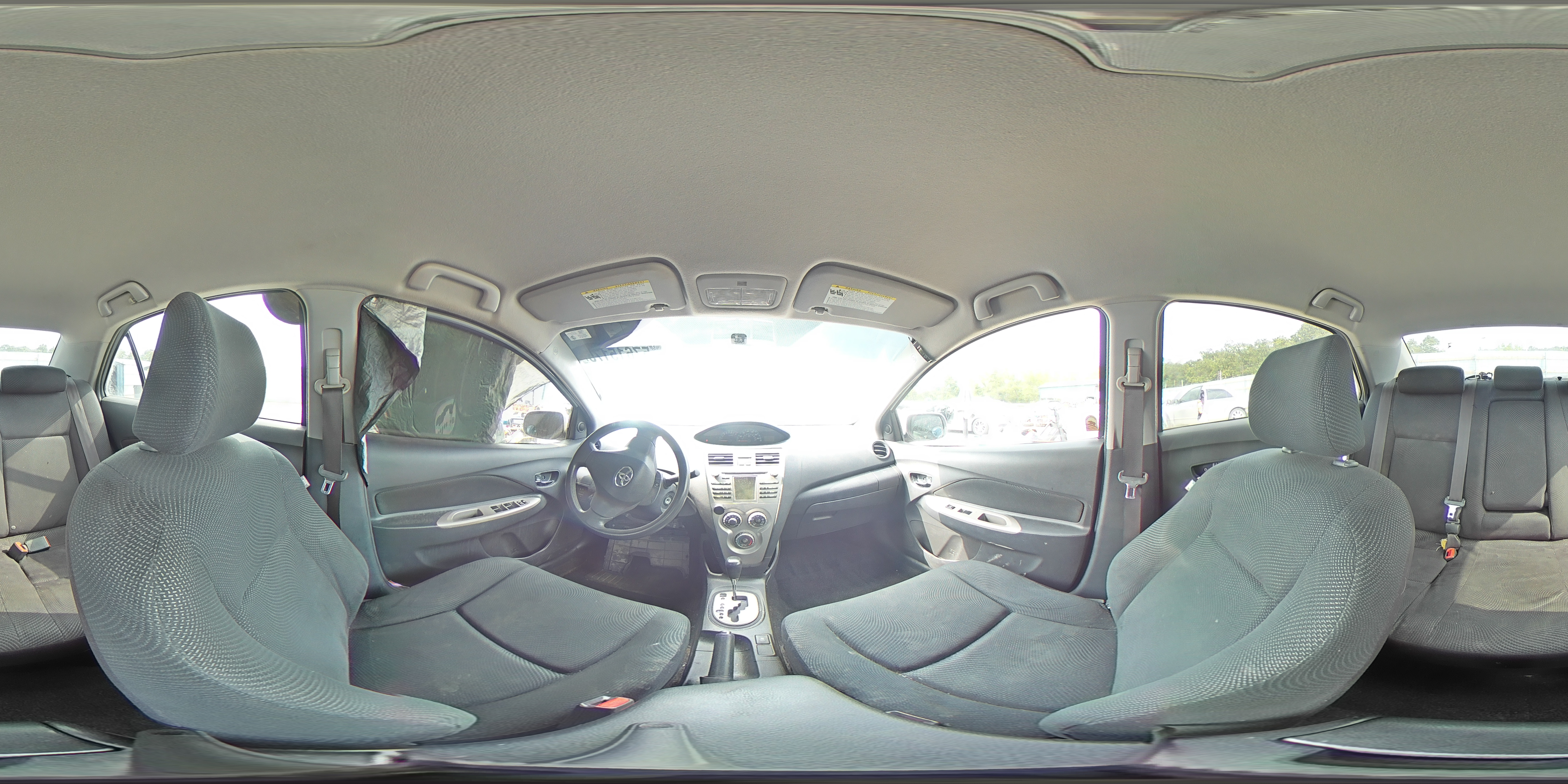 2010 Toyota Yaris VIN: JTDBT4K34A4070836 Lot: 57615175