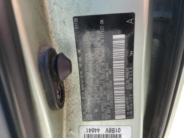 2009 TOYOTA SIENNA CE  