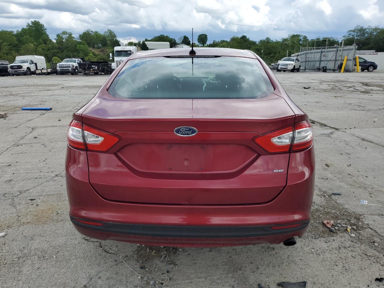 2014 Ford Fusion Se VIN: 3FA6P0H78ER167033 Lot: 56276015