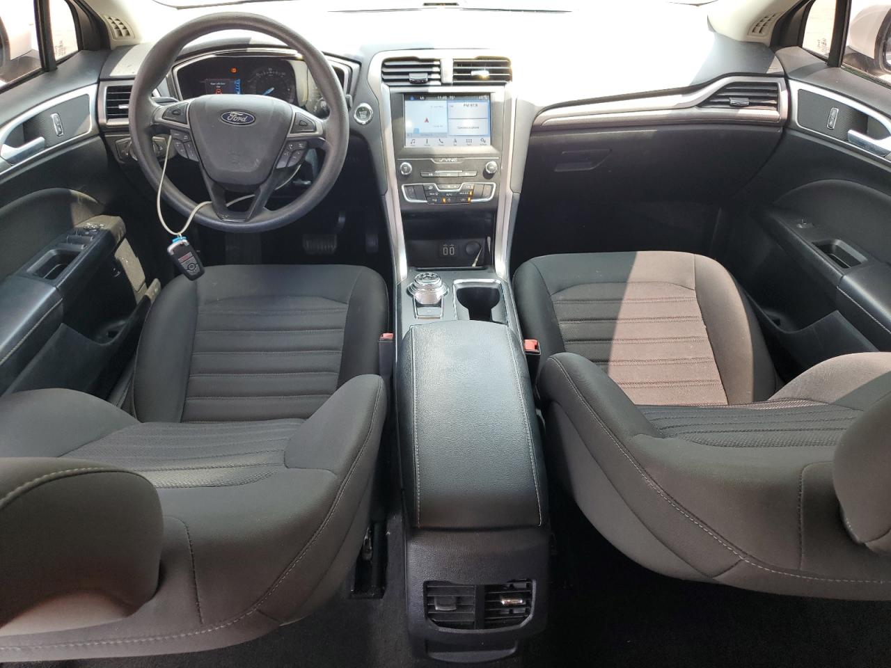 2019 Ford Fusion Se VIN: 3FA6P0LU4KR264013 Lot: 54028335