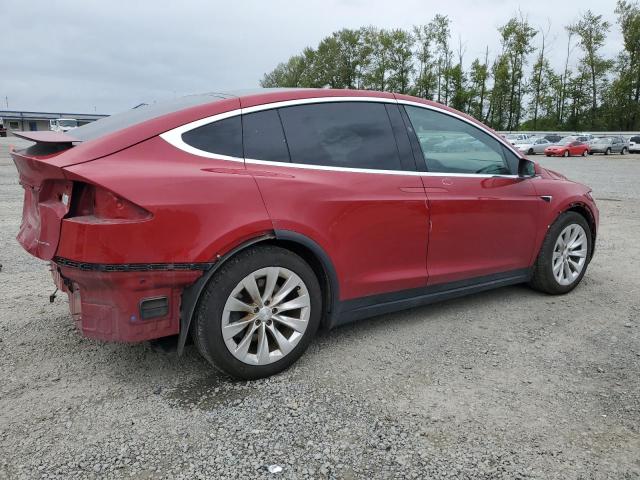  TESLA MODEL X 2019 Czerwony