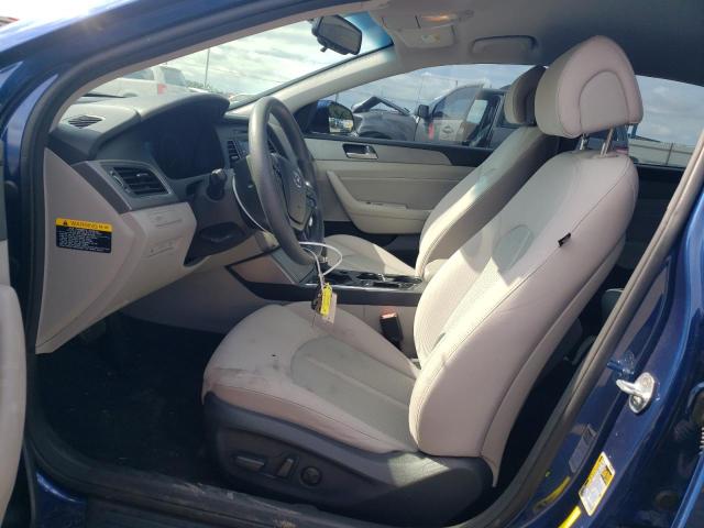  HYUNDAI SONATA 2015 Синий