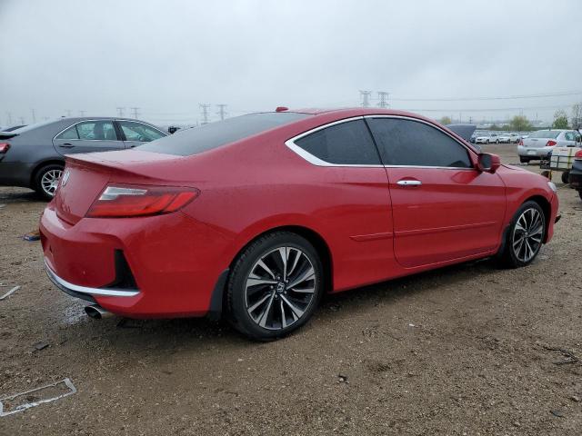  HONDA ACCORD 2016 Красный